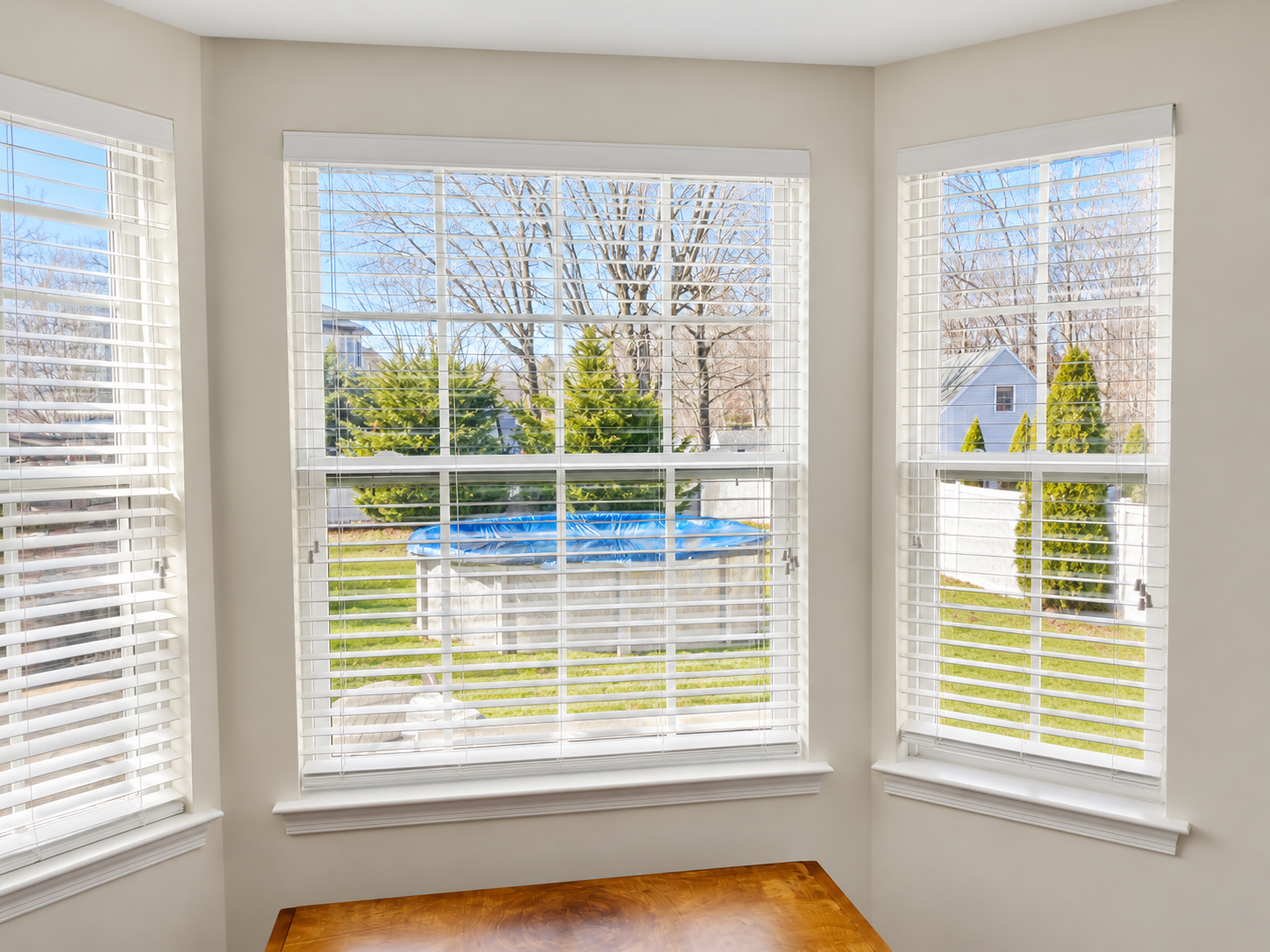 Wood blinds